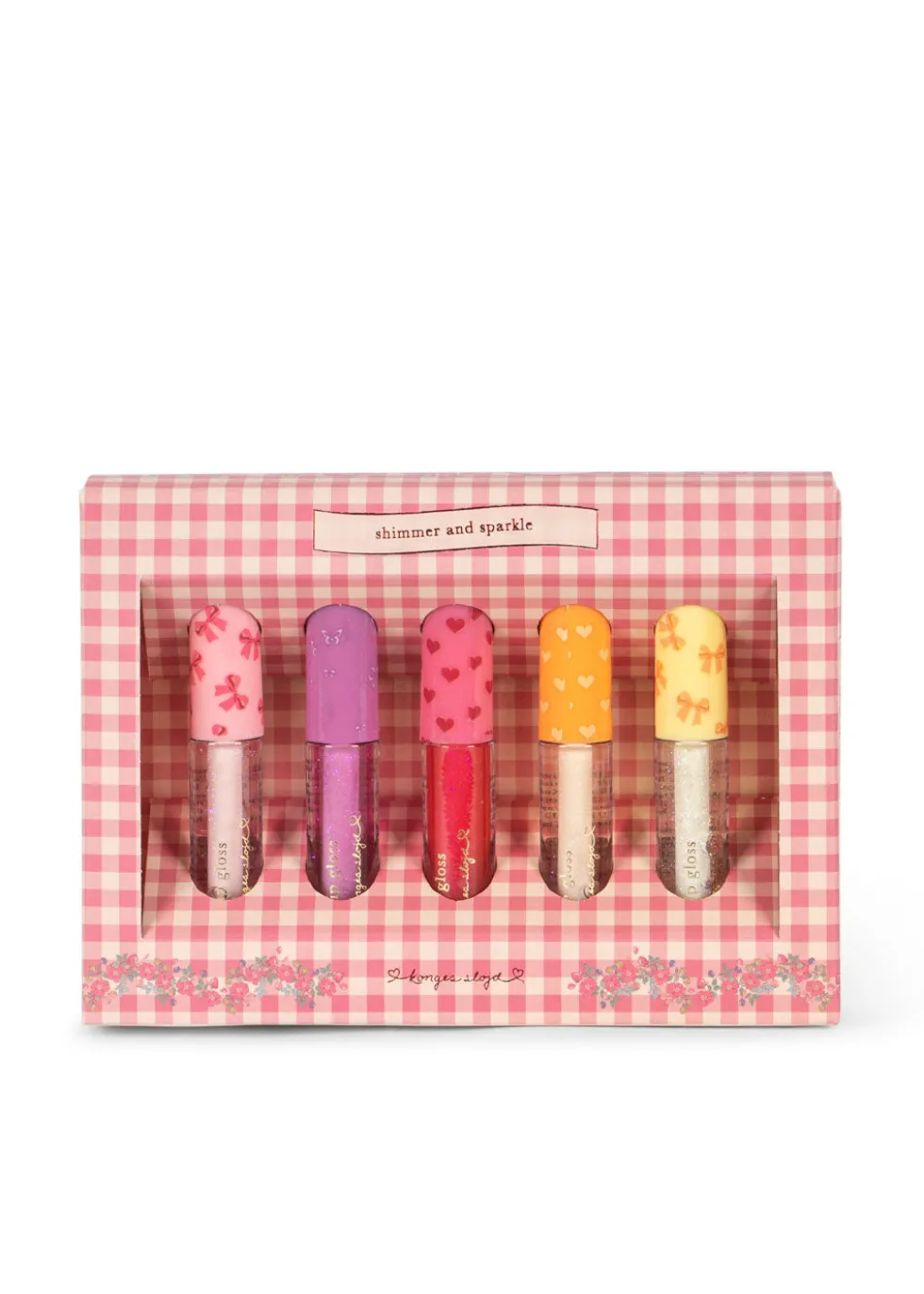 glitter lip gloss - multi