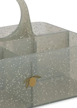 GLITTER STORAGE ORGANIZER - sparkling blue