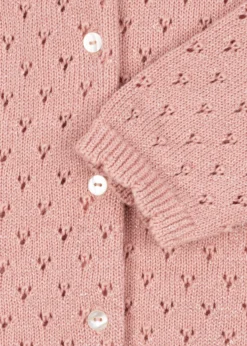 HANNAH CARDIGAN - mellow rose