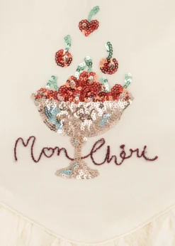 HEARTLILY DRESS - mon cheri sequin
