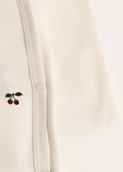 heldragt til nyfødt - cherry