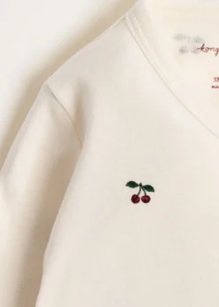 heldragt til nyfødt - cherry