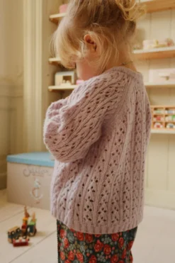 Isa cardigan - lavender mist