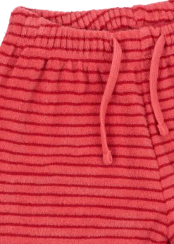 ITTY JOGGINGBUKSER - cardinal rose stripe