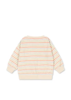Itty Sweatshirt - confetti stripe