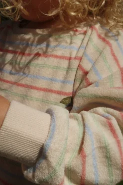 Itty Sweatshirt - confetti stripe