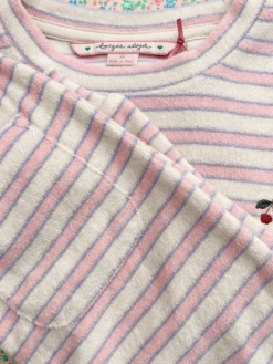 Itty sweatshirt - lolly stripe