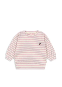 Itty sweatshirt - lolly stripe