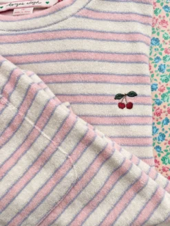 Itty sweatshirt - lolly stripe