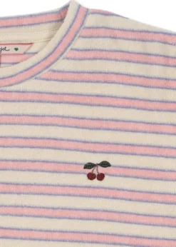 Itty sweatshirt - lolly stripe