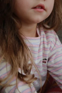 Itty sweatshirt - lolly stripe