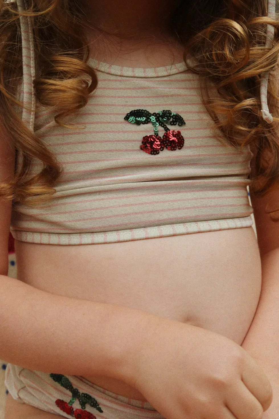 Jade Bikini - rose stripe
