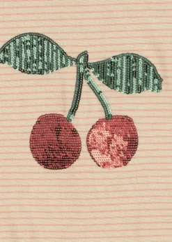 Jade Langærmet Badedragt - rose stripe