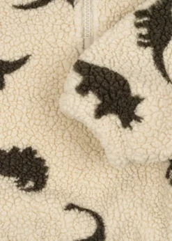 Jody teddyjakke - dino silhouette