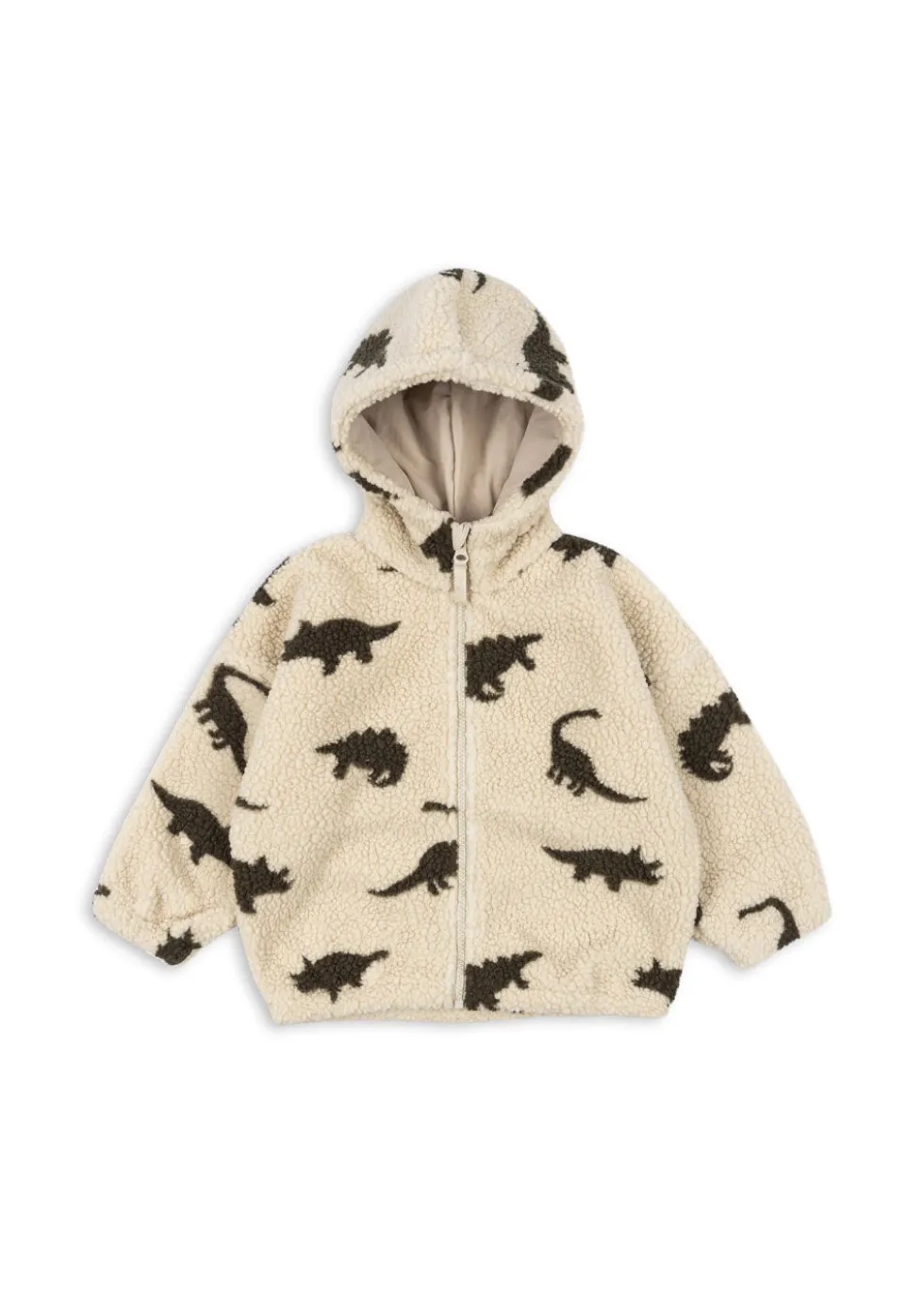 Jody teddyjakke - dino silhouette
