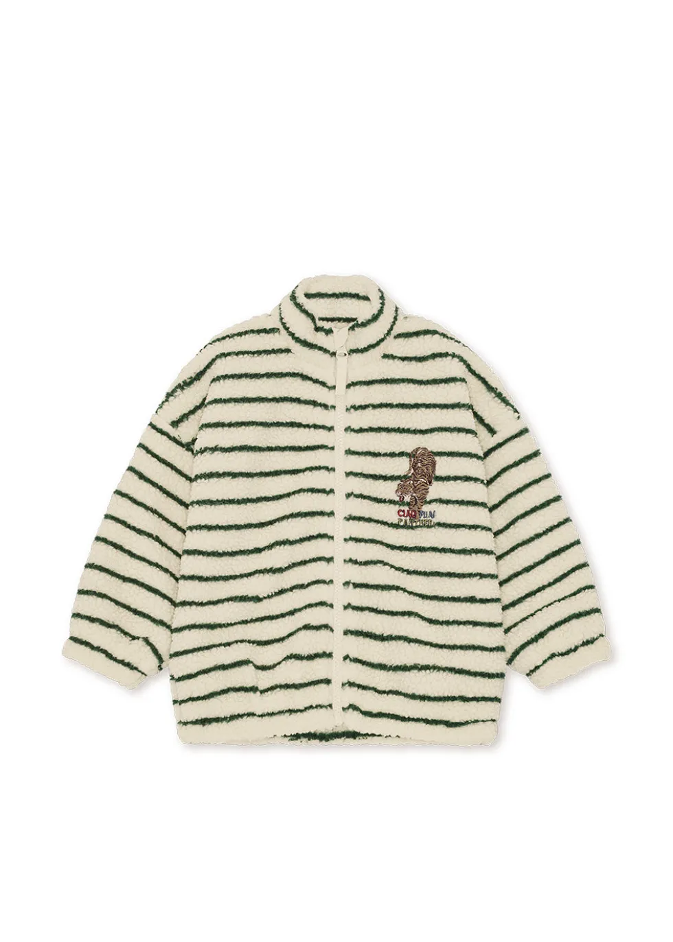 JODY TEDDYJAKKE - erba stripe