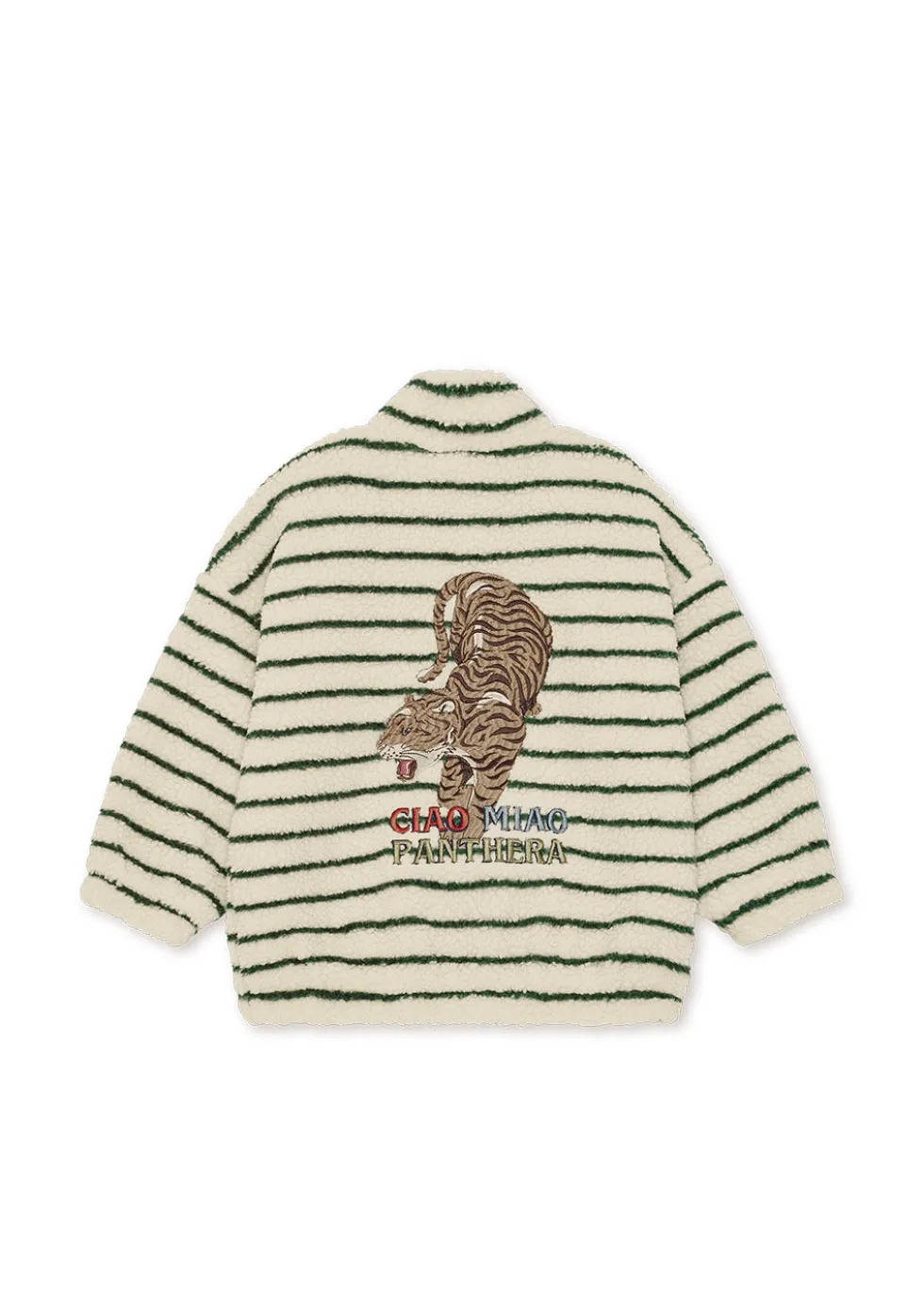 JODY TEDDYJAKKE - erba stripe