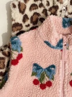Jody Vest - amarena rose