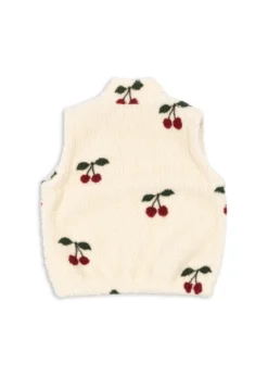 jody vest - ma grande cerise