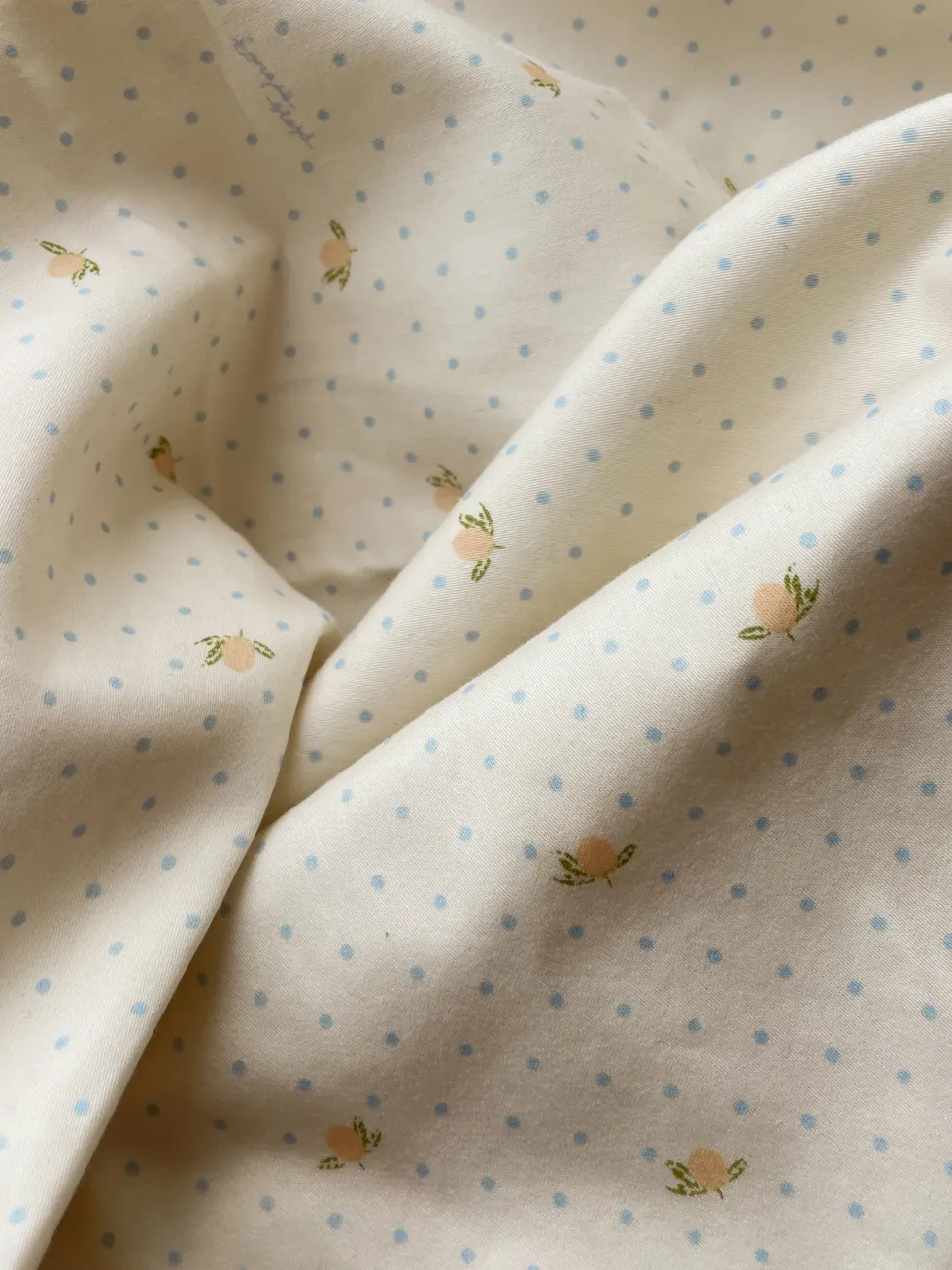 Junior Sengetøj 100x140cm - lemon dot