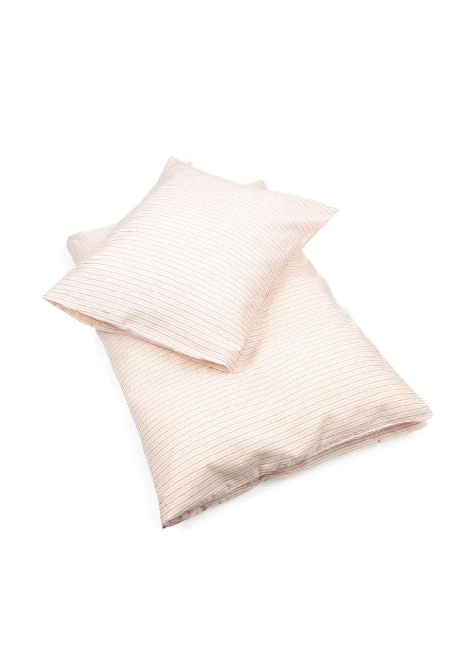 Junior sengetøj 100x140cm - stripie petite rose
