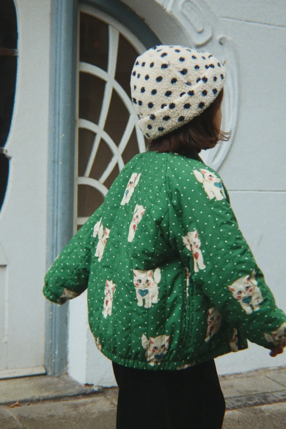 JUNO BOMBERJAKKE - dot miao verde