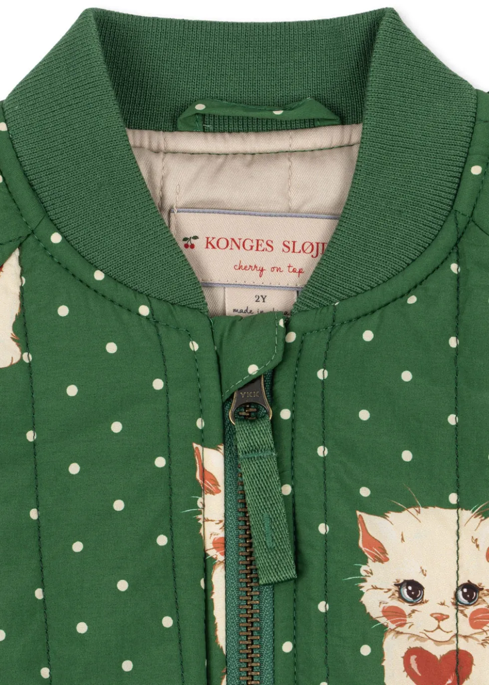 JUNO BOMBERJAKKE - dot miao verde