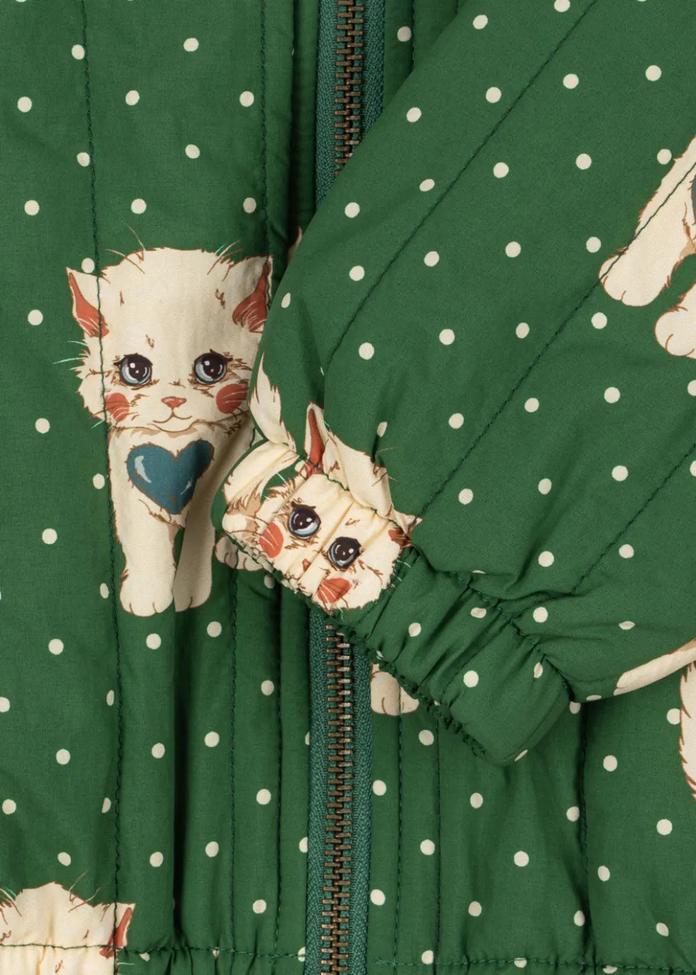JUNO BOMBERJAKKE - dot miao verde