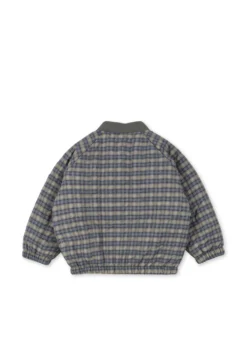 juno Bomberjakke - laurel blue check