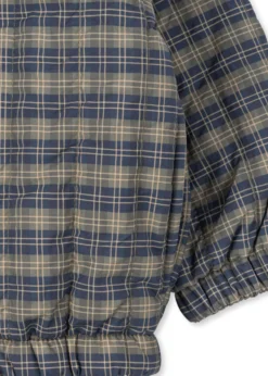 juno Bomberjakke - laurel blue check