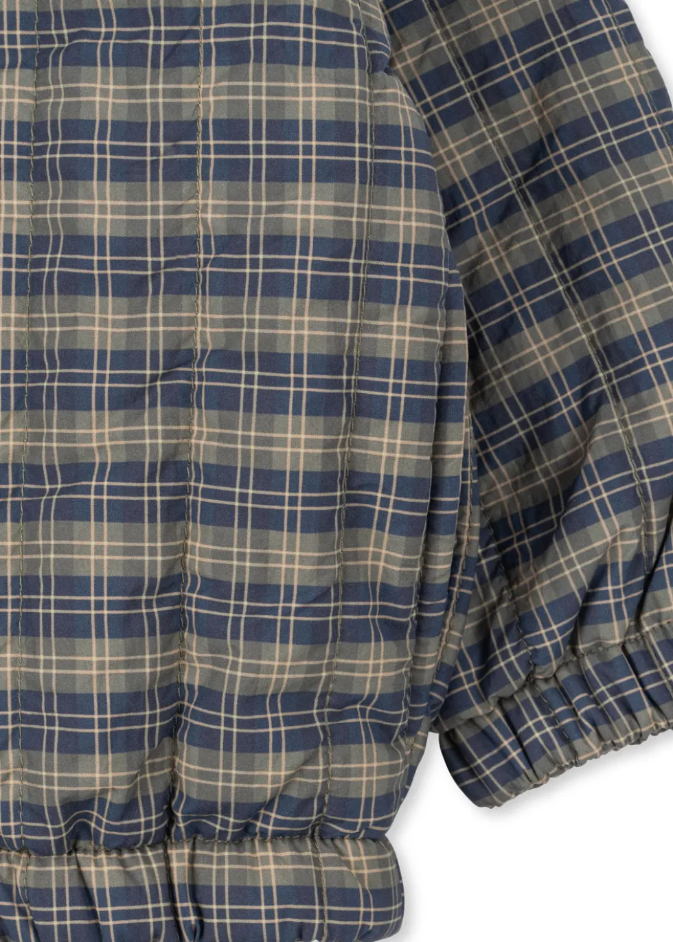 juno Bomberjakke - laurel blue check