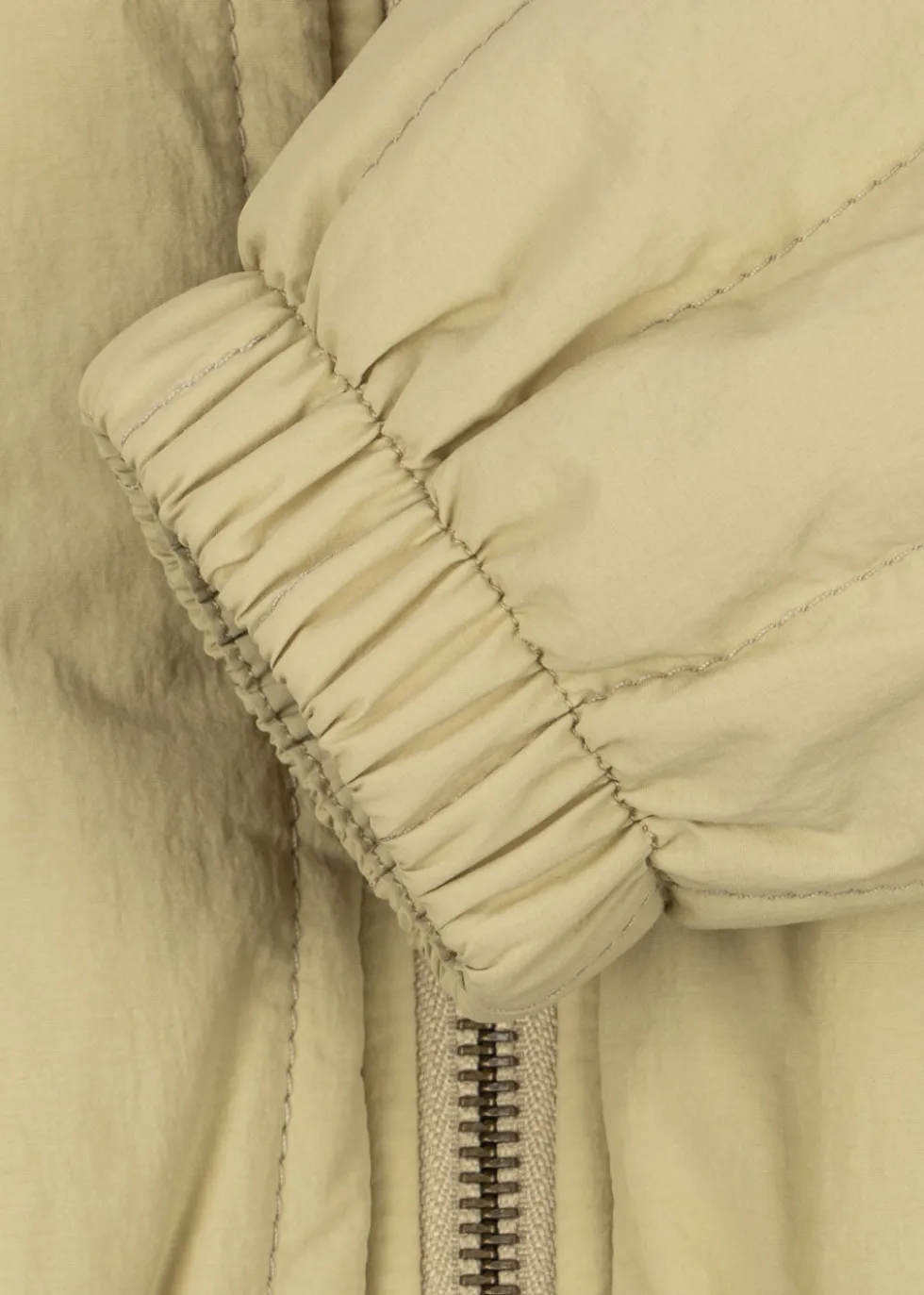 Juno Bomberjakke - pale olive green