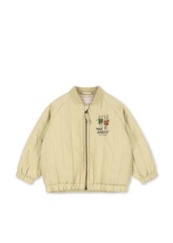 Juno Bomberjakke - pale olive green