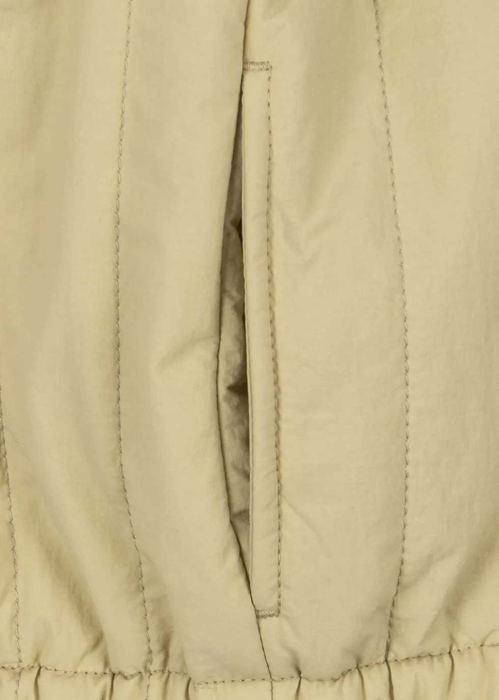 Juno Bomberjakke - pale olive green