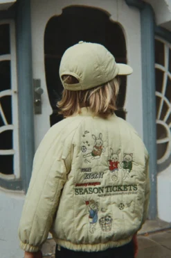 Juno Bomberjakke - pale olive green