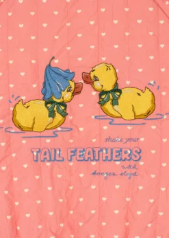 JUNO ÆLLING BOMBERJAKKE - coeur feathers