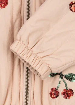 JUNO PAILLET BOMBERJAKKE - cameo rose