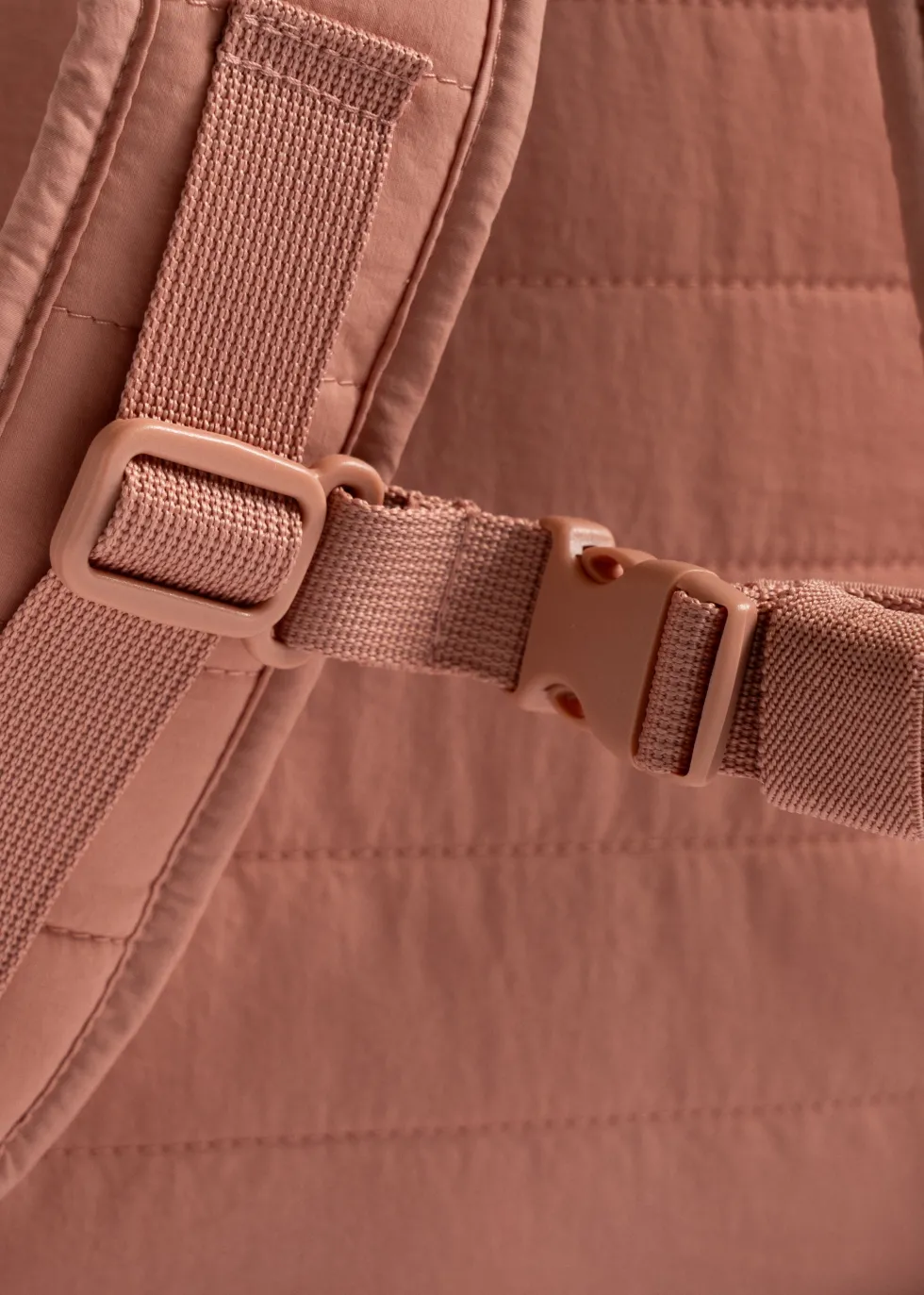 JUNO QUILTED BACKPACK MIDI - cameo brown