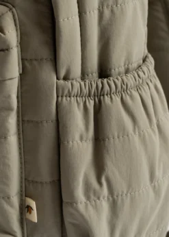 JUNO QUILTED BACKPACK MIDI - laurel oak