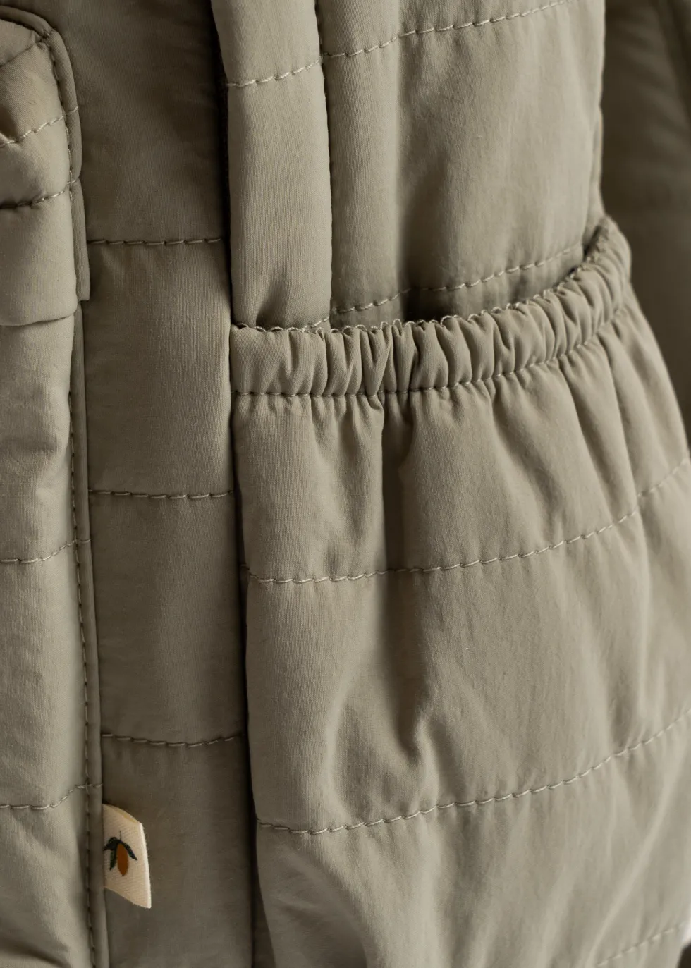 JUNO QUILTED BACKPACK MIDI - laurel oak