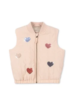 juno vest - cameo rose
