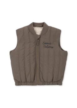 juno vest - walnut