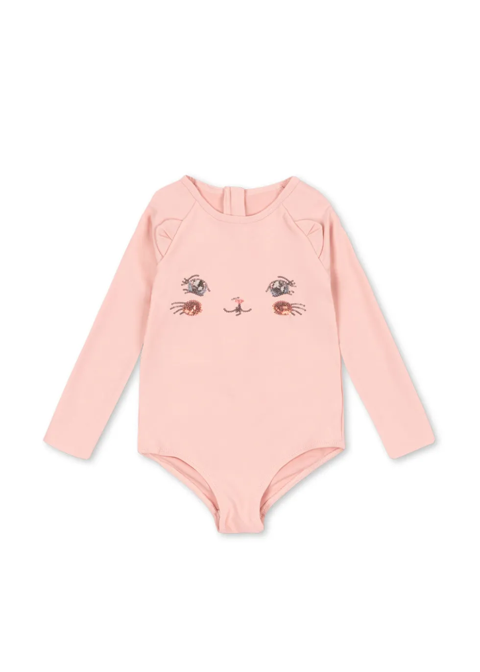 Kitty Langærmet Badedragt - powder pink
