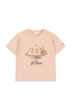 La Glace x ks kid tee - cameo rose