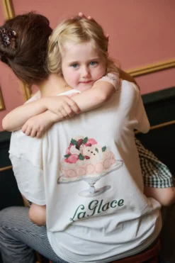La Glace x ks mamacita Tee - off white