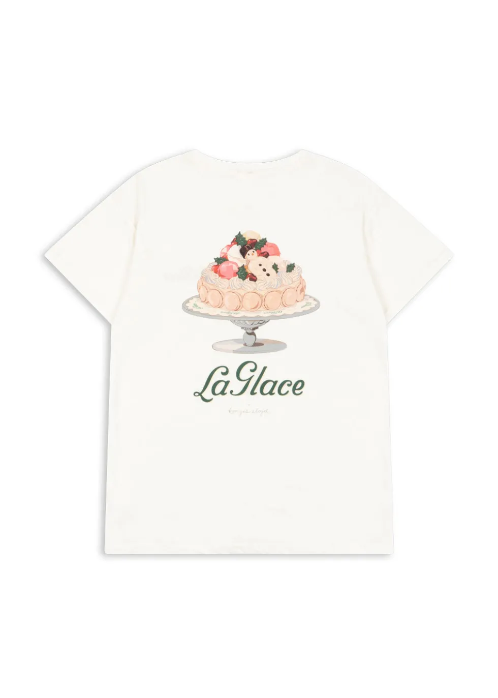 La Glace x ks mamacita Tee - off white