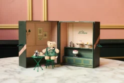 La Glace x ks miniature teddy boutique - green check