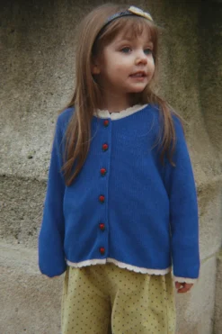 LALLO CARDIGAN - blue