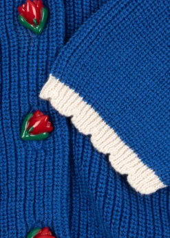LALLO CARDIGAN - blue