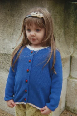 LALLO CARDIGAN - blue
